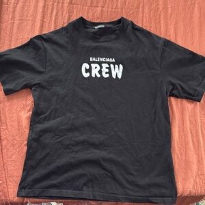 Balaenciaga black tee